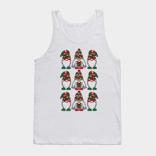 Christmas Gnomes Tank Top